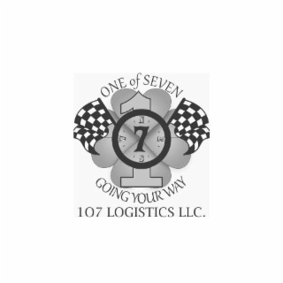 ONE OF SEVEN   GOING YOUR WAY    107 LOGISTICS LLC.    1 O 7   N S W E