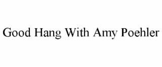 GOOD HANG WITH AMY POEHLER
