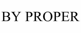 BY PROPER
