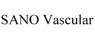SANO VASCULAR