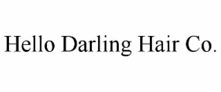 HELLO DARLING HAIR CO.