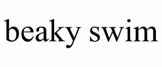 BEAKY SWIM