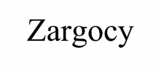 ZARGOCY