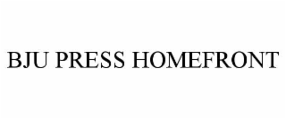 BJU PRESS HOMEFRONT