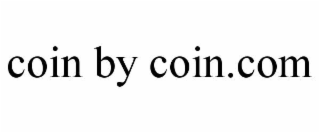 COIN BY COIN.COM