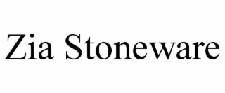 ZIA STONEWARE