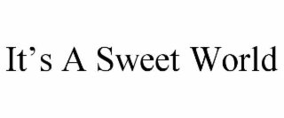 IT’S A SWEET WORLD