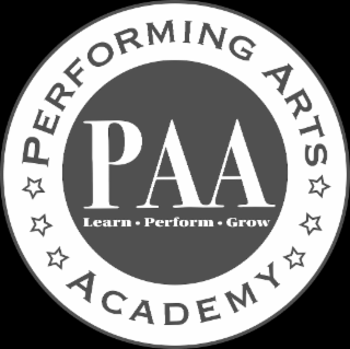 PAA PERFORMING ARTS ACADEMY LEARN PERFORM GROW