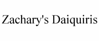ZACHARY'S DAIQUIRIS