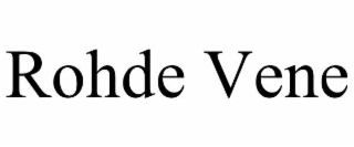 ROHDE VENE