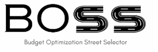 BOSS BUDGET OPTIMIZATION STREET SELECTOR