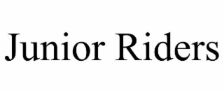 JUNIOR RIDERS
