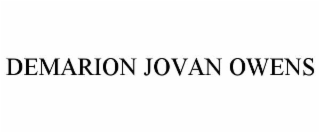 DEMARION JOVAN OWENS