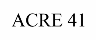 ACRE 41