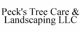 PECK'S TREE CARE & LANDSCAPING LLC
