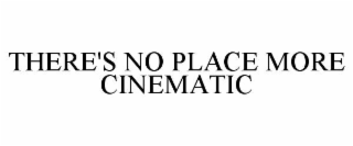 THERE'S NO PLACE MORE CINEMATIC