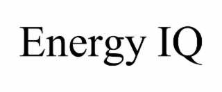 ENERGY IQ