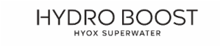 HYDRO BOOST HYOX SUPERWATER