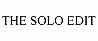 THE SOLO EDIT
