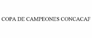 COPA DE CAMPEONES CONCACAF