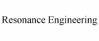 RESONANCE ENGINEERING