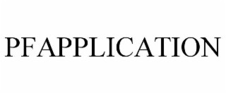 PFAPPLICATION