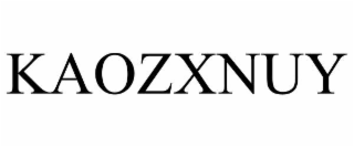 KAOZXNUY