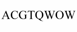 ACGTQWOW