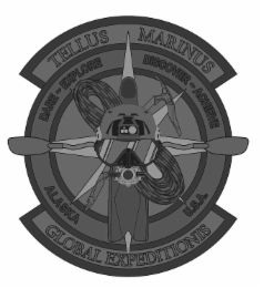 U.S.A. ALASKA DISCOVER 1 ACHIEVE GLOBAL EXPEDITIONIS DARE 1 EXPLORE MARINUS TELLUS