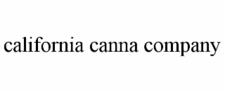 CALIFORNIA CANNA COMPANY