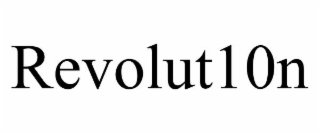 REVOLUT10N