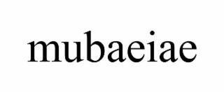 MUBAEIAE