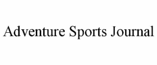 ADVENTURE SPORTS JOURNAL