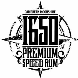 CARIBBEAN MOONSHINE 1650 PREMIUM SPICED RUM