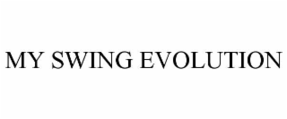 MY SWING EVOLUTION