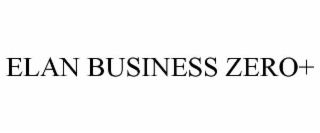 ELAN BUSINESS ZERO+
