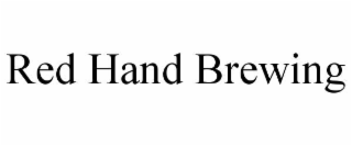 RED HAND BREWING