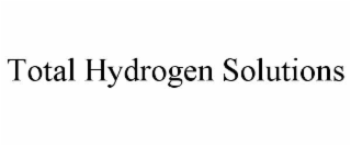 TOTAL HYDROGEN SOLUTIONS