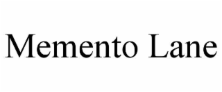 MEMENTO LANE