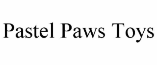 PASTEL PAWS TOYS
