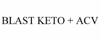 BLAST KETO + ACV