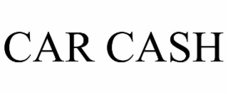 CAR CASH