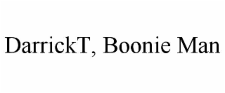 DARRICKT, BOONIE MAN