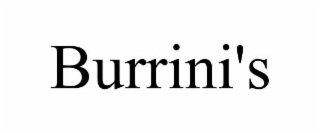 BURRINI'S