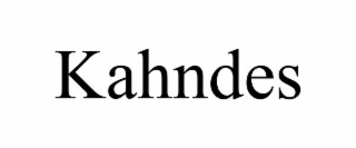 KAHNDES