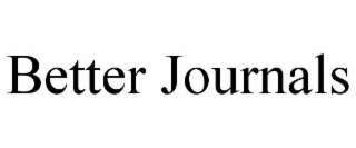BETTER JOURNALS