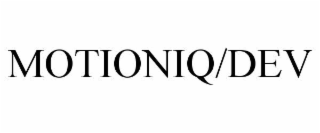 MOTIONIQ/DEV