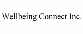 WELLBEING CONNECT INC.