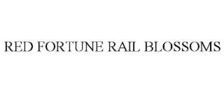RED FORTUNE RAIL BLOSSOMS