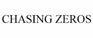 CHASING ZEROS